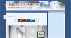 Desktop Screenshot of makinghousehome.com