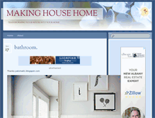 Tablet Screenshot of makinghousehome.com